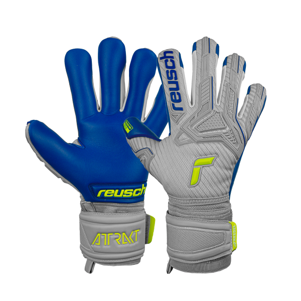 Reusch Attrakt Freegel Gold Finger Support 5270130 6006 yellow grey 1